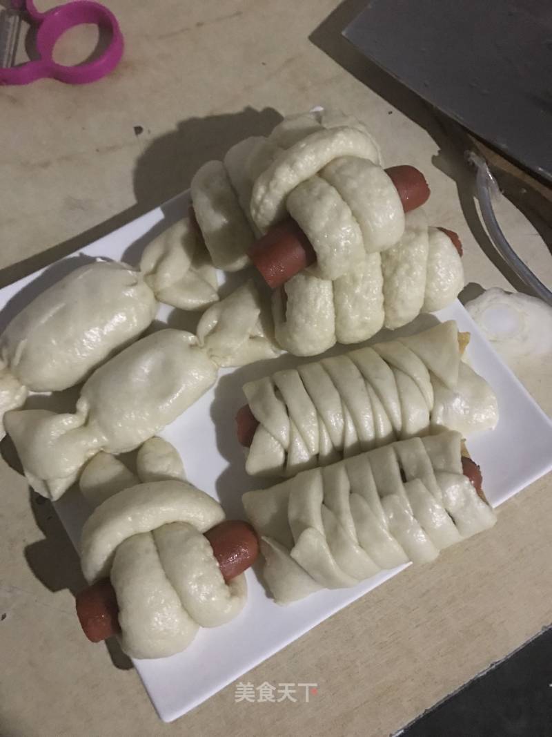 Ham Sausage Buns recipe