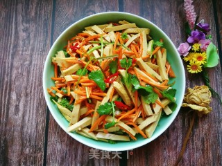Tofu Rolls with Carrot and Parsley recipe