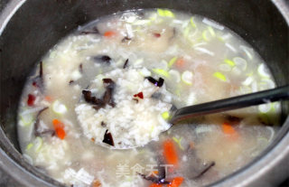 Goji Berry and Sheep Liver Porridge recipe