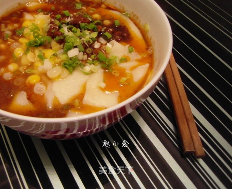 Peas Noodles with Mixed Pea Sauce recipe
