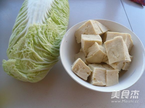 Braised Tofu with Cabbage Leaves recipe