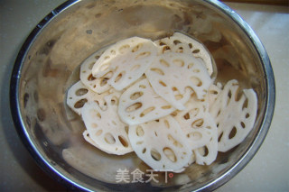 Spicy and Spicy Lotus Root Slices recipe