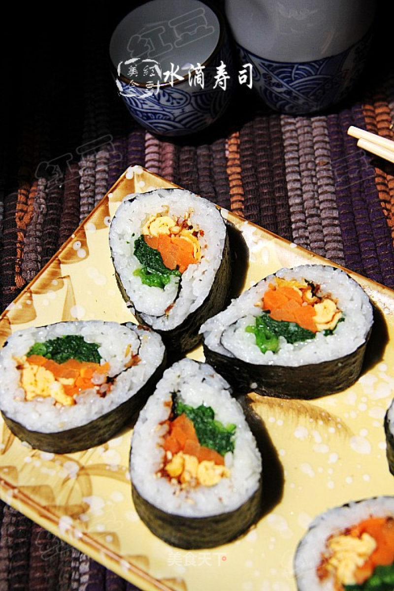 Water Drop Sushi recipe