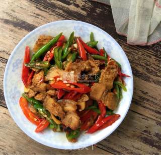 Hot Pepper Twice Cooked Pork recipe