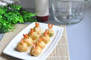 Vegetable Shrimp Ball recipe