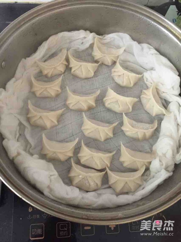Novice Scallion Pork Steamed Dumplings recipe