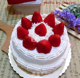 #aca烤明星大赛#strawberry Cream Cake recipe