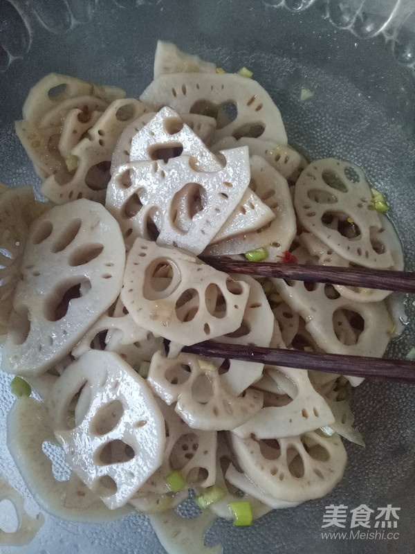 Cold Lotus Root Slices recipe