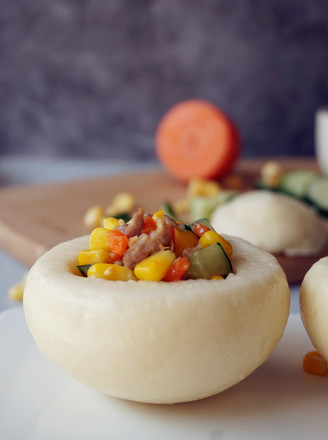 Corn Bowl Steamed recipe