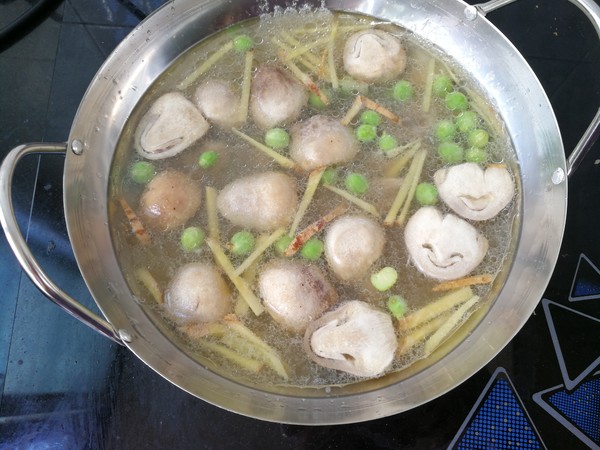 Hot Pot Soup Rice Noodles recipe