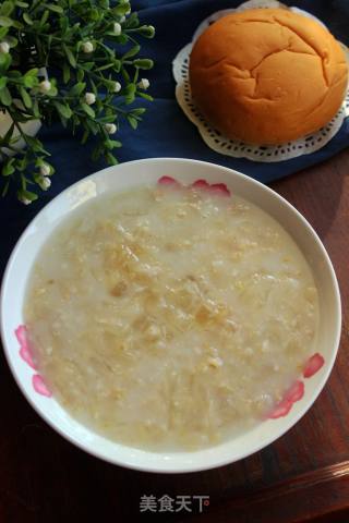 #润稻汤汤#oatmeal White Fungus Soup recipe