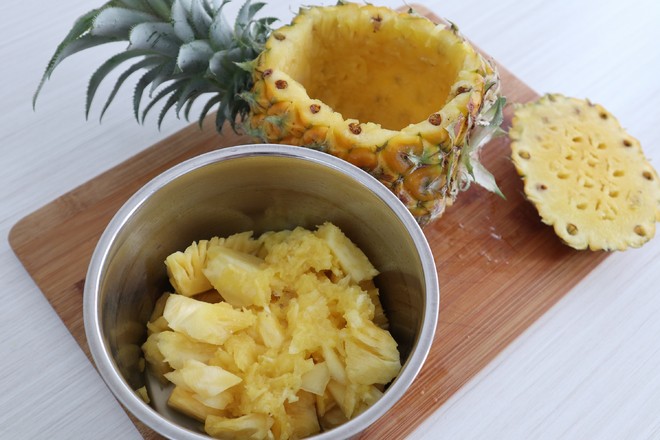 Pineapple Baked Rice recipe