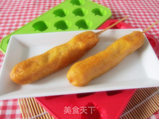 Children’s Stuff [bamboo Skew Corn Hot Dog] recipe