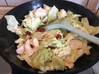 Stir-fried Cabbage with Bacon recipe