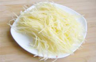 Potato Shreds with Pepper recipe