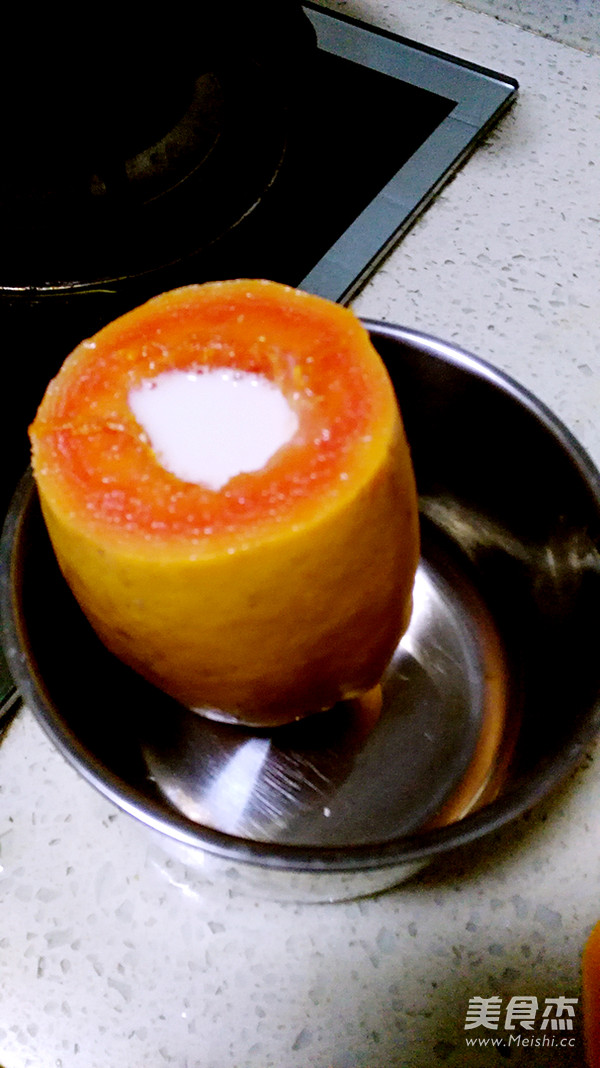 Papaya Milk Jelly recipe