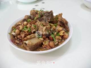 Steamed Pork Ribs with Lotus Seed recipe