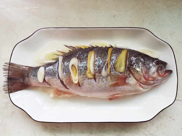 Star Steamed Sea Bass recipe