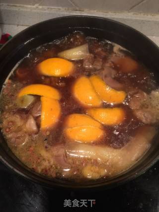 Fresh Orange Red Braised Lamb recipe