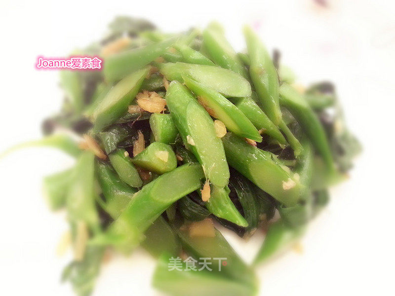 Stir-fried Kale with Ginger Sauce recipe