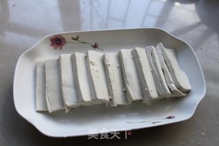 Steamed Tofu with Chopped Pepper and Sour Dried Beans recipe