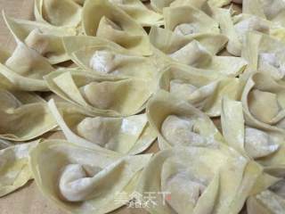 Fried Wonton with Different Egg Crust recipe