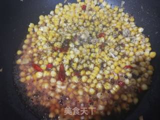 Stir-fried Spicy Corn Kernels recipe