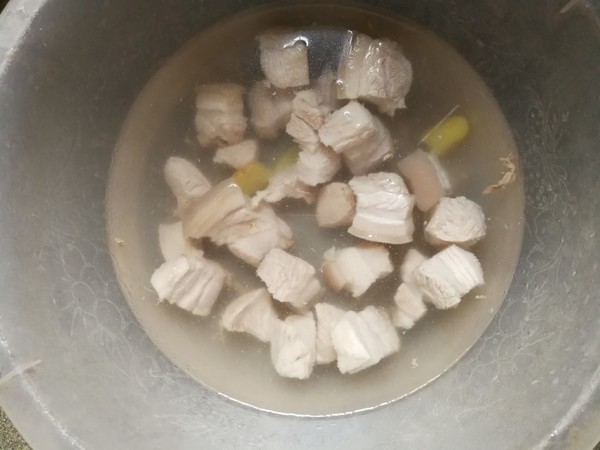 Pork with Fermented Bean Curd Sauce recipe