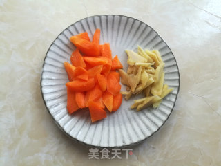 Carrot Shrimp Intestines recipe