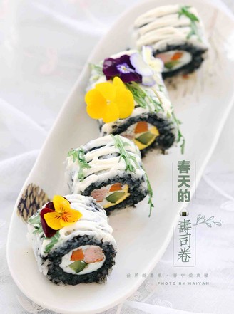 Spring Sushi Rolls recipe