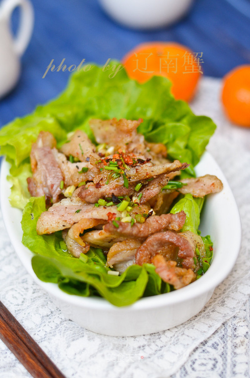 Roasted Pork Belly with Black Pepper recipe
