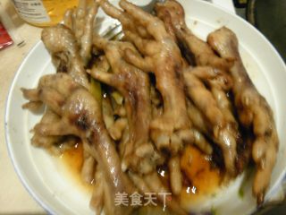 Salt Baked Chicken Feet recipe