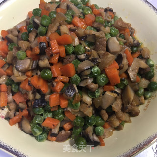 Seasonal Vegetable Diced Pork Glutinous Rice recipe