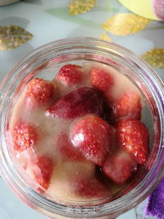 Sweet Snacks ~ Honey Pickled Strawberries recipe