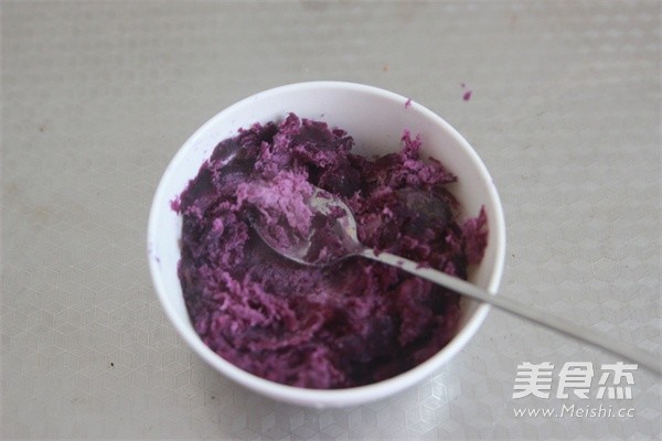Purple Sweet Potato Frozen Cheese recipe