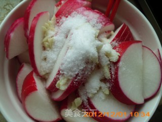 Sweet and Sour Radish recipe