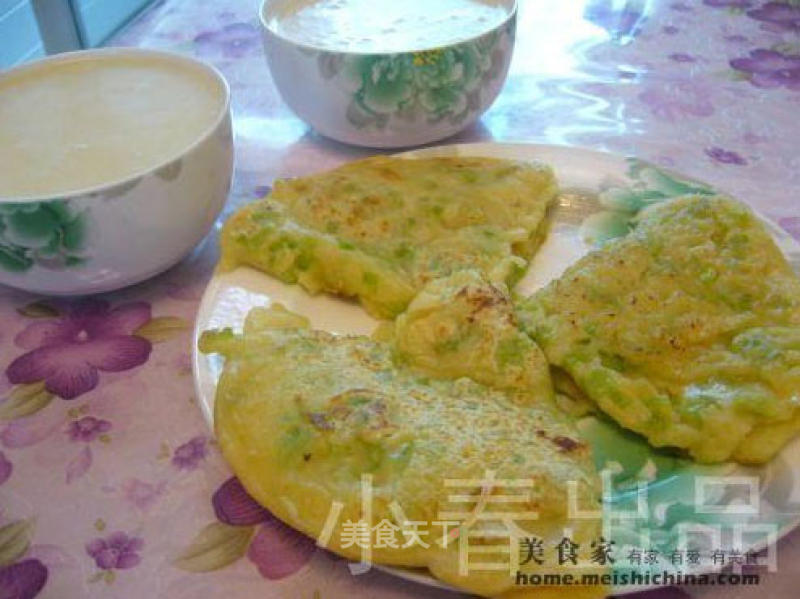 Korean Bitter Gourd Pancake