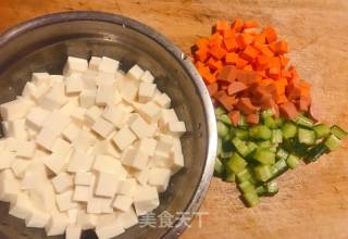 Ham and Tofu Soup recipe