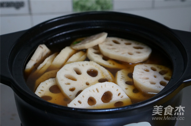 Lotus Root Stewed Beef recipe