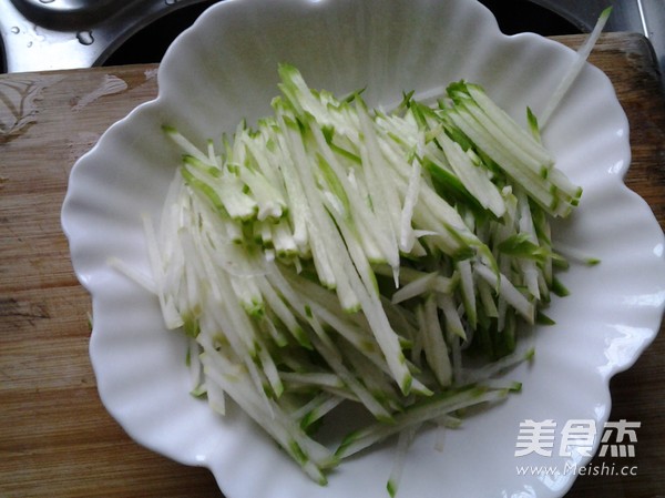 Shredded Radish in Oil recipe