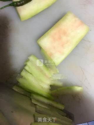Cold Watermelon Peel recipe