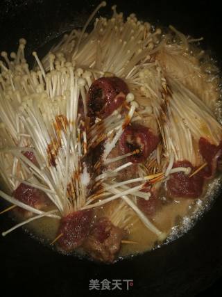 #团圆饭#mushroom Beef Rolls recipe