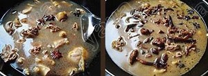 Chicken Stewed with Mushrooms recipe