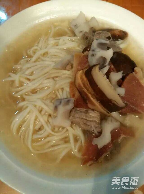 Jinhua Ham Noodle Soup recipe