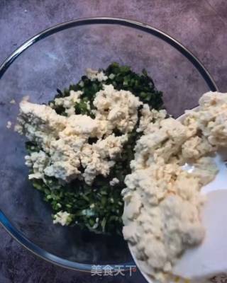 Tofu Meatballs with Leek recipe