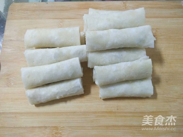 Fennel Egg Spring Rolls recipe