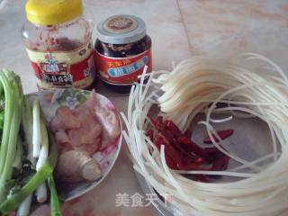 Stir-fried Rice Noodles with Chicken-xinjiang Taste recipe