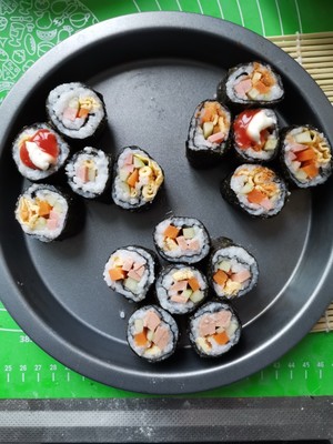 Eat Less Sushi, Not Enough! recipe