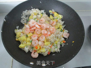 Pineapple Shrimp Rice recipe