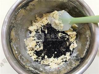 #aca烤明星大赛#black Sesame Cookies recipe